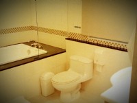 蔚藍海景旅店-浴室